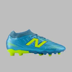 NEW BALANCE - Guayos Kids Tekela Team Low Laced JNR FG V5 - Azul - Fútbol -Césped Natural