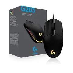 LOGITECH - MOUSE ALAMBRICO G203 GAMER