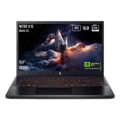 ACER - Portatil NITRO V 15 ANV15-52-58HT Intel Core 5 210H SSD 512GB 16GB 15.6" Video 8GB RTX5050