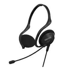 MAXELL - Diadema H-Mic Microfono desmontable USB-C+Adaptador USB