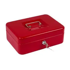AMERICAN GENERICS - CAJA FUERTE MANUAL COLOR ROJO