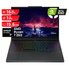 Lenovo - Portátil Legion 5 AMD Ryzen 7 16 GB RAM 1 TB SSD GeForce RTX 5060 8 GB