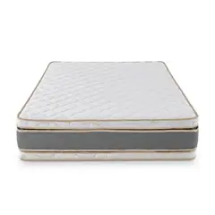 ESTILO Y CONFORT - Colchón Doble Cassata Pillow Top Clínico Alta Densidad 140x190