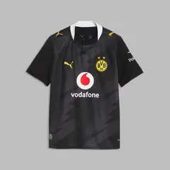 PUMA - Camiseta Dortmund Visitante 26/27 Fan - Negro - Kids