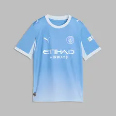 PUMA - Camiseta Manchester City Local 26/27 Fan - Azul - Kids