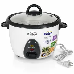 KALLEY - Olla Arrocera K-RC1B Blanca De 5 Tazas