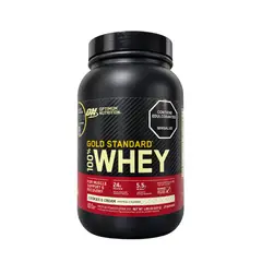 OPTIMUM NUTRITION - Whey Gold Standard 100% Whey protein - 2lb - Cookies and cream - Optimun Nutrition