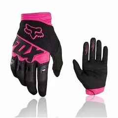 FOX - Guantes Dirtpaw Negro Rosa