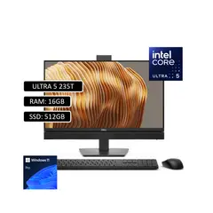 DELL - Todo en Uno Pro 24 AIO Intel Core Ultra 5 235T 16Gb DDR5 512GB M.2 Pant 23.8" Windows 11 PRO
