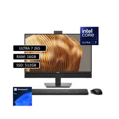 DELL - Todo en Uno Pro 24 AIO Intel Core Ultra 7 265 16Gb DDR5 512GB M.2 Pant 23.8" Windows 11 PRO