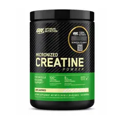 OPTIMUM NUTRITION - MICRONIZED CREATINE POWDER - 120 SERV - CREATINA MONOHIDRATO -