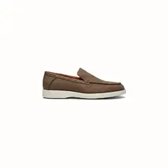 JON SONEN - Mocasín de Cuero Gamuza Casual para Hombre