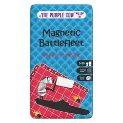 JUGANDO Y EDUCANDO - Juego de Mesa Magnético Batalla Naval Compacto Para Niños