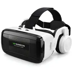 AMERICAN GENERICS - Gafas De Realidad Virtual Shinecon Para Celular Con Audífonos Integrados