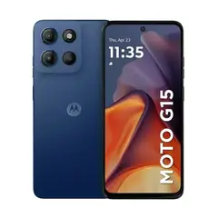 MOTOROLA - Celular Libre Moto G15 4GB RAM 256GB Cámara 50MP Batería 5000mAh