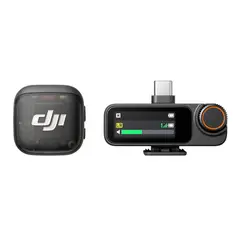 DJI - Mic 3 - 1 Transmisor + 1 Receptor Negro