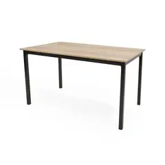 MICA - Mesa de Comedor de Exterior y Terraza Moderna 6 Puestos ONTARIO 138 x 76 x 76 cm