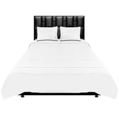 DORMILANDIA - Cubrelecho Liso de Microfibra Doble Faz