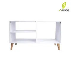 DKO DESIGN - Mueble de Televisión Moderno de 110 x 55 x 39 cm para Televisores de Hasta 42 Pulgadas,