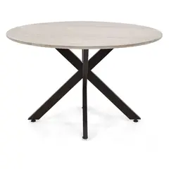 MICA - Mesa de Comedor Lubena Chantilly 6 Puestos - Mueble
