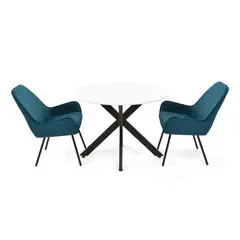 MICA - Juego de Comedor Lubena Nepal Denver 2 Puestos - Mueble