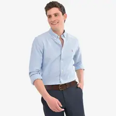 POLO RALPH LAUREN - Camisa Hombre Manga larga Slim