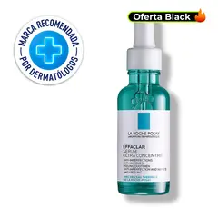 LA ROCHE POSAY - Sérum Noche Effaclar Anti-Imperfecciones, Acción Peeling, Para Piel Grasa 30 ml