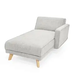 MICA - Sofá Moderno en Poliéster 1 puesto Cambril 90 x 75.5 x 158 cm