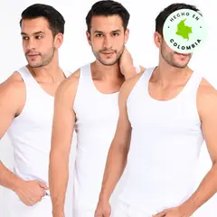 NEWBOAT - Camisilla Hombre Pack x3