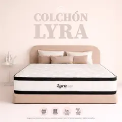 COLCHONES RELAX - Colchón Relax Sencillo 100X190X35Cm Firmeza Media Lyra