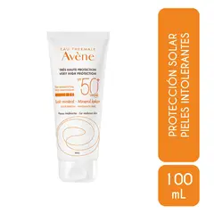 AVENE - Protector Solar Leche Spf 50+ 100 mL