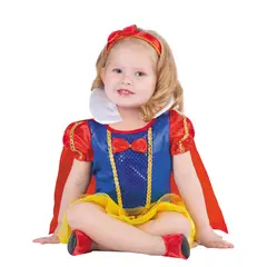 FANTASTIC NIGHT - Disfraz para Bebé niña princesa de las nieves fantasía