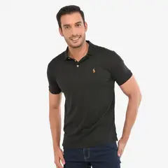 POLO RALPH LAUREN - Camiseta Polo Hombre Manga Corta Custom Slim Fit