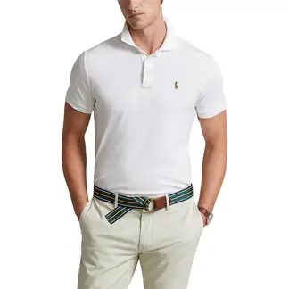 POLO RALPH LAUREN - Camiseta Polo Hombre Manga Corta Custom Slim Fit