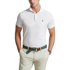 POLO RALPH LAUREN - Camiseta Polo Hombre Manga Corta Custom Slim Fit