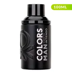 BENETTON - Perfume Hombre Colors Black Man Intenso 100 ml EDP