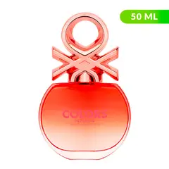 BENETTON - Perfume Mujer Colors Rose Woman Intenso 50 ml EDP