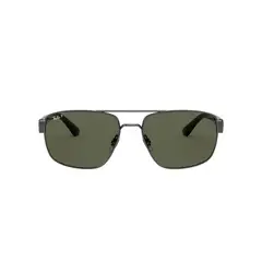 RAY BAN - Gafas de sol RB3663 para Hombre . Marco Gunmetal Lente G.15 Green