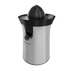 BLACK+DECKER - Exprimidor de Cítricos Acero Inoxidable con Motor Reversible CJ4000S