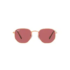 RAY BAN - Gafas de sol RB3548N Unisex Marco Rose Gold Lente Polar Purple