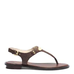 MICHAEL KORS - Sandalias para Mujer planas Sandalias cafés de moda para mujer
