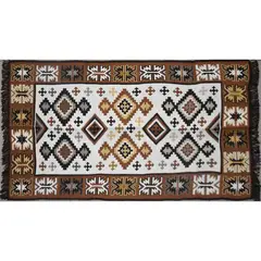 ESTILO DE TURQUIA - Tapete Estilo de Turquía Algodón 120 x 180 cm Rectangular para Sala