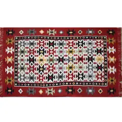 ESTILO DE TURQUIA - Tapete Estilo de Turquía Algodón 120 x 180 cm Rectangular para Sala