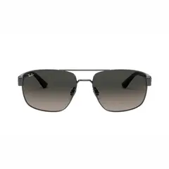 RAY BAN - Gafas de sol RB3663 para Hombre Marco Gunmetal Lente Light Grey Gradient Dark Grey