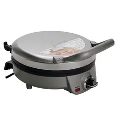 CUISINART - Waflera 4 Puestos, Waflera redonda, antiadherente, diferentes niveles de tostado
