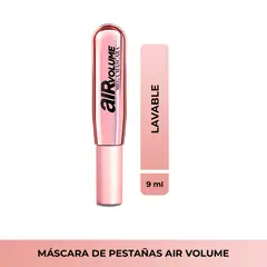 LOREAL PARIS - Pestañina Air Mascara WSH BLACKEST BLACK Loreal 9 ml