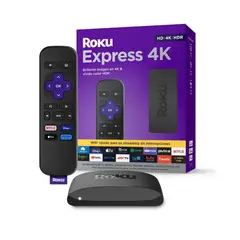ROKU - Express 4K, dispositivo de streaming |Incluye cable HDMI/USB de alta velocidad y control remoto | Compatible con Alexa, Google Home, Apple Air Play, Apple Home