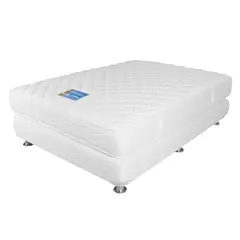 AMERICANA DE COLCHONES - Colchón con basecama Semidoble Espuma Com Premier Sd 120 x 190 cm