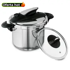 UNIVERSAL - Olla a presión 6 litros Abre Fácil Acero