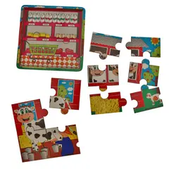 ANDRETOYS SAS - Rompecabeza Secuencia Vaca